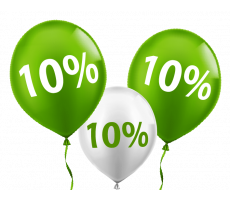 Скидка 10% на весь ассортимент!