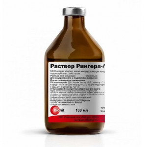 РИНГЕР-ЛОККА 100МЛ. Р-Р Д/ИНФ. (ВЕТ.)