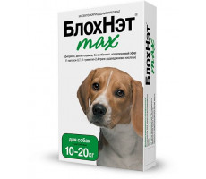 БЛОХНЭТ МАКС НА ХОЛКУ Д/СОБАК 2МЛ. 10-20КГ. КАПЛИ (ВЕТ.)