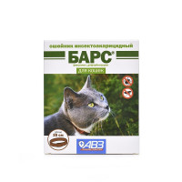 БАРС ОШЕЙНИК ИНСЕКТОАКАРИЦИДНЫЙ Д/КОШЕК 35СМ. (ВЕТ.)