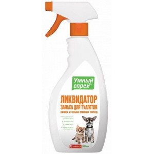 АПИЦЕННА УМНЫЙ СПРЕЙ-ЛИКВИДАТОР ЗАПАХА ТУАЛЕТА Д/КОШЕК И МЕЛКИХ СОБАК 500МЛ. (ВЕТ.) [APICENNA]