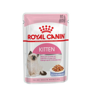 РОЯЛ КАНИН Д/КОТЯТ КИТТЕН 0-12МЕС. В ЖЕЛЕ 85Г. ПАУЧ KITTEN (ВЕТ.) [R.C. ROYAL CANIN]