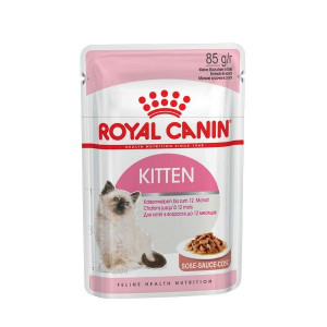 РОЯЛ КАНИН Д/КОТЯТ КИТТЕН 0-12МЕС. В СОУСЕ 85Г. KITTEN (ВЕТ.) [R.C. ROYAL CANIN]