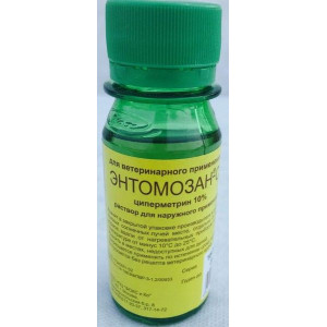 ЭНТОМОЗАН-С 50МЛ. Р-Р Д/НАРУЖ.ПРИМ. (ВЕТ.) ЭНТОМОЗАН-С 50МЛ. Р-Р Д/НАРУЖ.ПРИМ. (ВЕТ.)