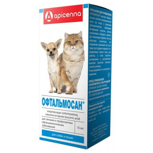 АПИЦЕННА ОФТАЛЬМОСАН 15МЛ. №1 ГЛ.КАПЛИ ФЛ. (ВЕТ.) [APICENNA]