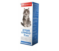 АПИЦЕННА СТОП-СТРЕСС ПЛЮС Д/КОШЕК 30МЛ. КАПЛИ (ВЕТ.) [APISENNA]