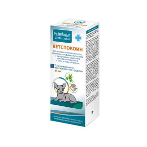 ПЧЕЛОДАР ПРОФ. ВЕТСПОКОИН Д/МЕЛКИХ СОБАК 25МЛ. №1 СУСП. ФЛ. (ВЕТ.) ПЧЕЛОДАР ПРОФ. ВЕТСПОКОИН Д/МЕЛКИХ СОБАК 25МЛ. №1 СУСП. ФЛ. (ВЕТ.)