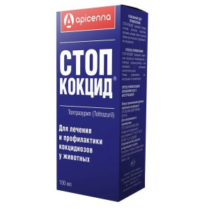 АПИЦЕННА СТОП-КОКЦИД 100МЛ. №1 СУСП. Д/ПРИЕМА ВНУТРЬ ФЛ. (ВЕТ.) [APISENNA]