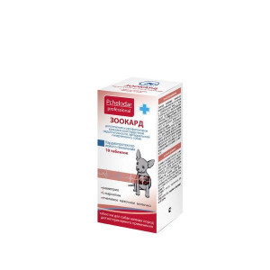 ПЧЕЛОДАР ПРОФ. ЗООКАРД Д/МЕЛКИХ СОБАК №10 ТАБ. (ВЕТ.) ПЧЕЛОДАР ПРОФ. ЗООКАРД Д/МЕЛКИХ СОБАК №10 ТАБ. (ВЕТ.)