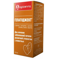 АПИЦЕННА ГЕПАТОДЖЕКТ 100МЛ. Р-Р Д/ИН. ФЛ. (ВЕТ.) [APICENNA]