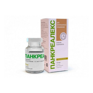 ПАНКРЕАЛЕКС 10МЛ. Р-Р Д/ИН. ФЛ. (ВЕТ.) ПАНКРЕАЛЕКС 10МЛ. Р-Р Д/ИН. ФЛ. (ВЕТ.)