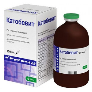 КАТОБЕВИТ 100МЛ. №1 Р-Р Д/ИН. ФЛ. (ВЕТ.) КАТОБЕВИТ 100МЛ. №1 Р-Р Д/ИН. ФЛ. (ВЕТ.)