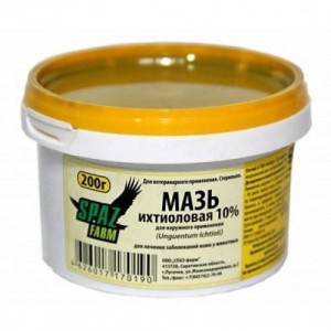 ИХТИОЛОВАЯ 10% 200Г. МАЗЬ (ВЕТ.)