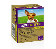 НЕПТРА Р-Р Д/ЛЕЧЕНИЯ ОТИТОВ 1МЛ. №2 (ВЕТ.)