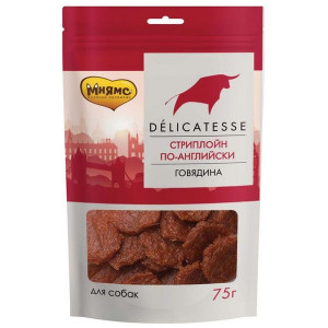 МНЯМС ЛАКОМСТВО Д/СОБАК СТРИПЛАЙН ПО-АНГЛИЙСКИ 75Г. (ВЕТ.) МНЯМС ЛАКОМСТВО Д/СОБАК СТРИПЛАЙН ПО-АНГЛИЙСКИ 75Г. (ВЕТ.)