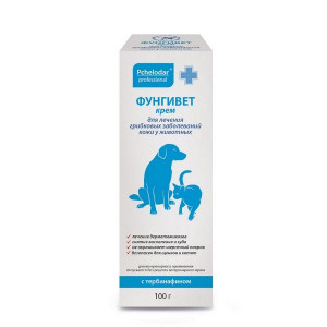 ПЧЕЛОДАР ПРОФ. ФУНГИВЕТ 100МЛ. КРЕМ (ВЕТ.) ПЧЕЛОДАР ПРОФ. ФУНГИВЕТ 100МЛ. КРЕМ (ВЕТ.)