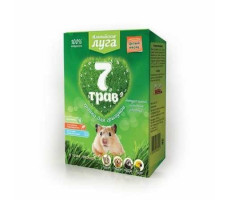АЛЬПИЙСКИЕ ЛУГА 7 ТРАВ ТРАВКА Д/ГРЫЗУНОВ ЛОТОК 50Г. (ВЕТ.)