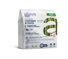 АЛЛЕВА ХОЛИСТИК КОРМ СТЕРИЛ. КОТОВ И КОШЕК КУРИЦА+УТКА 0,4КГ. (ВЕТ.) [ALLEVA]