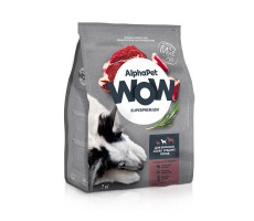 АЛЬФАПЕТ WOW СУПЕРПРЕМИУМ КОРМ Д/СОБАК СРЕДН.ПОРОД ГОВЯДИНА+СЕРДЦЕ 7КГ. /АРТ.121318/ (ВЕТ.) [ALPHAPET]