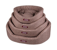 КСОДИ ЛЕЖАК ПРЕМИУМ ФЛОК КОРИЧ. РОГОЖКА №3 Р.55Х43Х16 /АРТ.02632-8/ (ВЕТ.) [XODY]