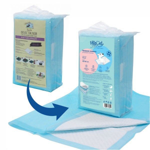 ВИТАВЕТ КЕА ПЕЛЕНКИ ГЕЛЕВ. С ФИКС.ПОЛОСКАМИ 60СМХ40СМ. №12 (ВЕТ.) [VITAVET CARE]