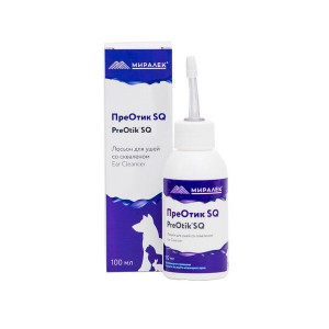 ПРЕОТИК SQ ЛОСЬОН Д/УШЕЙ 100МЛ. (ВЕТ.) ПРЕОТИК SQ ЛОСЬОН Д/УШЕЙ 100МЛ. (ВЕТ.)
