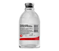 НАТРИЯ ХЛОРИД 0,9% 400МЛ. №1 ФЛ. (ВЕТ.)