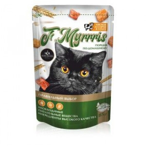 СЕКРЕТ ФО ПЕТС Ф.МУРРРИС ПАУЧ Д/КОШЕК МЯСНОЕ АССОРТИ В СОУСЕ 85Г. (ВЕТ.) [SECRET FOR PETS F.MYRRRIS]