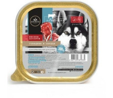 СЕКРЕТ ФО ПЕТС ПРЕМИУМ КОНСЕРВЫ Д/СОБАК АССОРТИ ИЗ МЯСА С ГОВЯДИНОЙ И СЕРДЦЕМ 300Г. ЛАМИСТР (ВЕТ.) [SECRET FOR PETS]