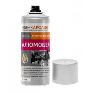 АЛЮМОБЕЛ SP СР-ВО Д/ОБРАБОТКИ РАН 210МЛ. АЭРОЗОЛЬ (ВЕТ.) АЛЮМОБЕЛ SP СР-ВО Д/ОБРАБОТКИ РАН 210МЛ. АЭРОЗОЛЬ (ВЕТ.)