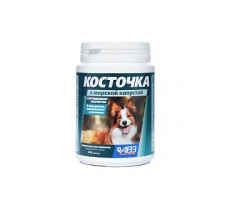 КОСТОЧКА МИНЕРАЛЬНО-ВИТАМИННАЯ ДОБАВКА Д/СОБАК С МОРСКОЙ КАПУСТОЙ №100 ТАБ. БАНКА (ВЕТ.)