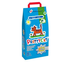 ПРЕТТИ КЭТ НАПОЛНИТЕЛЬ ВПИТ. Д/КОШАЧ.ТУАЛЕТОВ НАТУРЕЛЬ АЛОЭ 4КГ. (8Л.) (ВЕТ.) [PRETTY CAT]